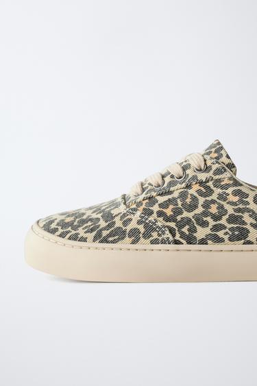 TENNIS ANIMAL PRINT - Multicolore de Zara - Image 4