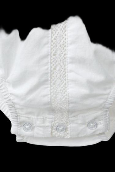 PELELE BORDADOS - Blanco de Zara