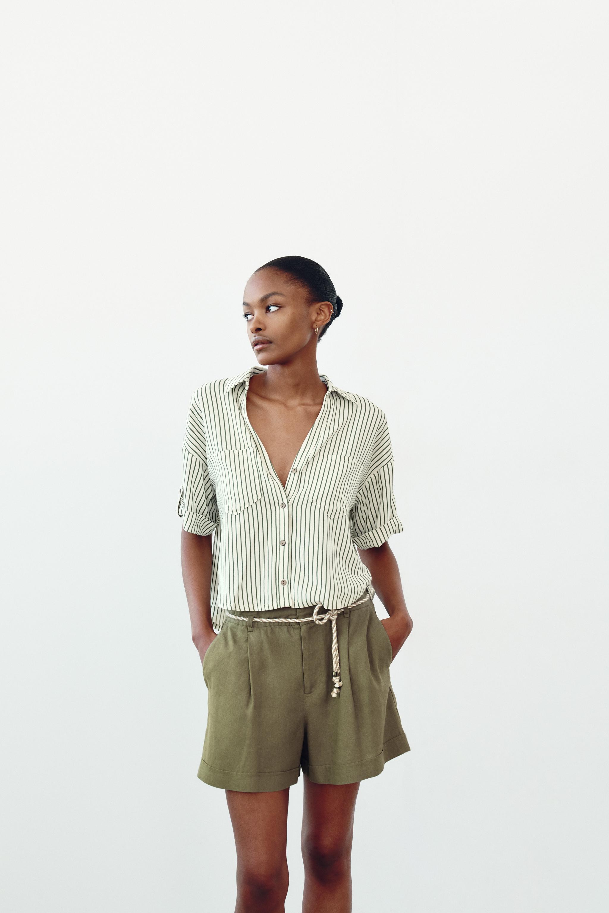 WIDE-LEG パンツ X HARRY LAMBERT - レッドブラウン | ZARA Japan / 日本