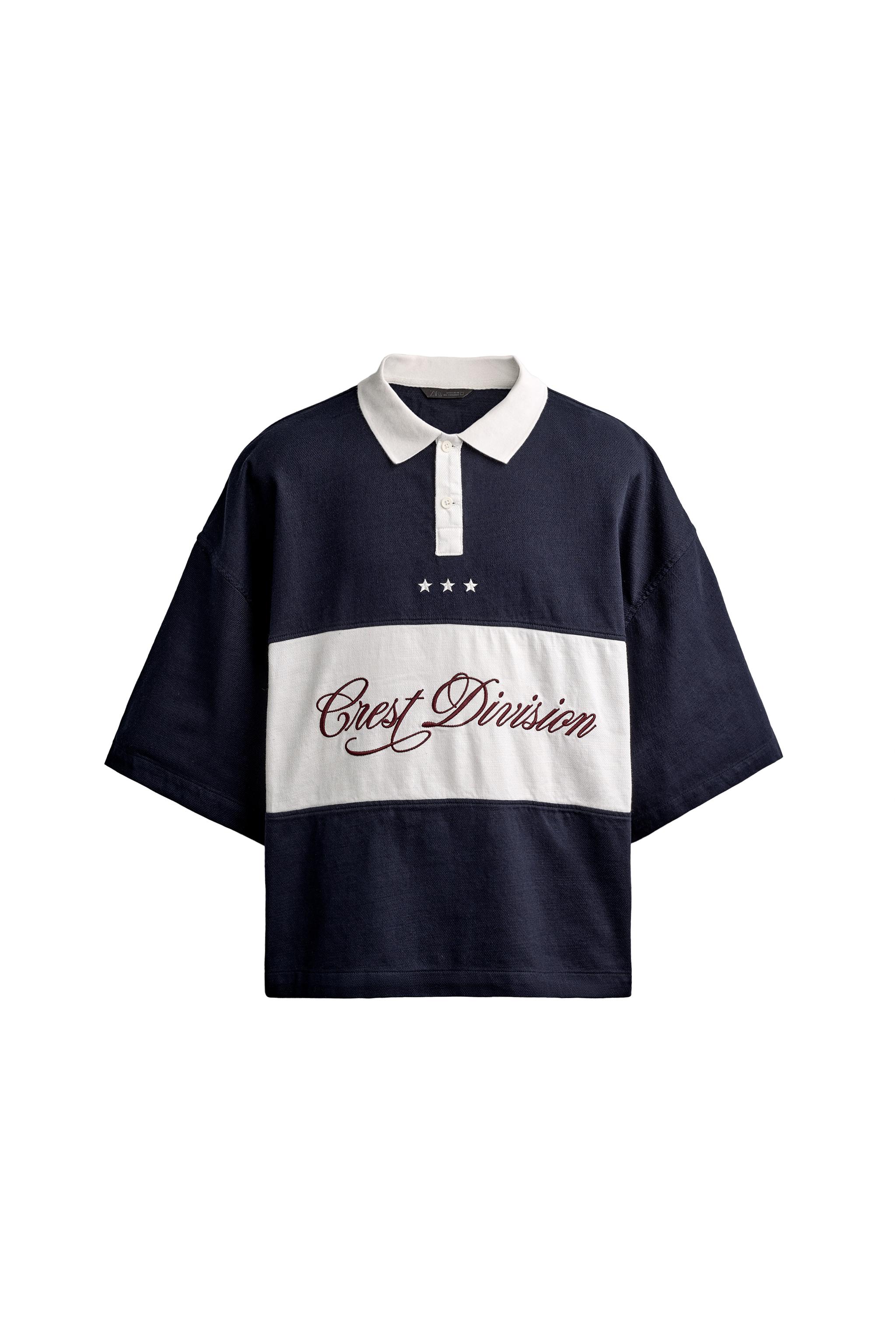 CAMISA POLO BOXY FIT COLOR BLOCK