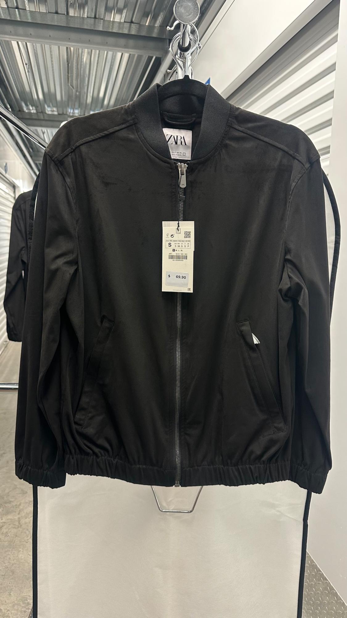 CAZADORA BOMBER EFECTO ANTE