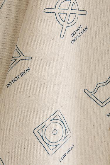 LOT TORCHONS DE CUISINE COTON (LOT DE 2) - Bleu de Zara - Image 3