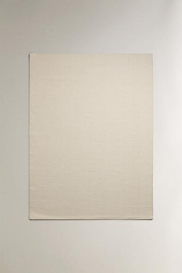 TAPIS LAINE LIGNE ONDES - Écru de Zara - Image 2