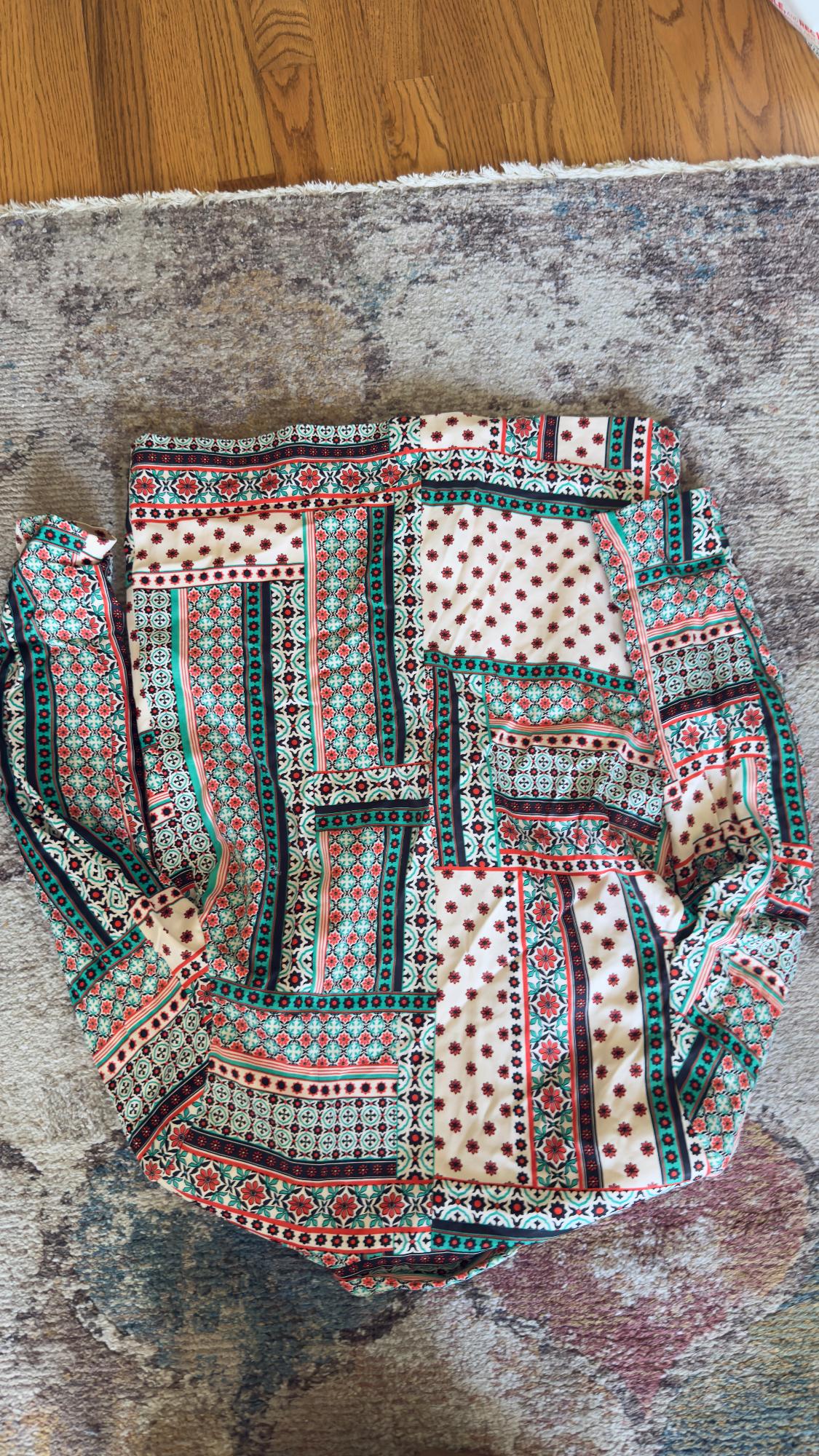 FLUID PRINTED BLAZER - Image 5