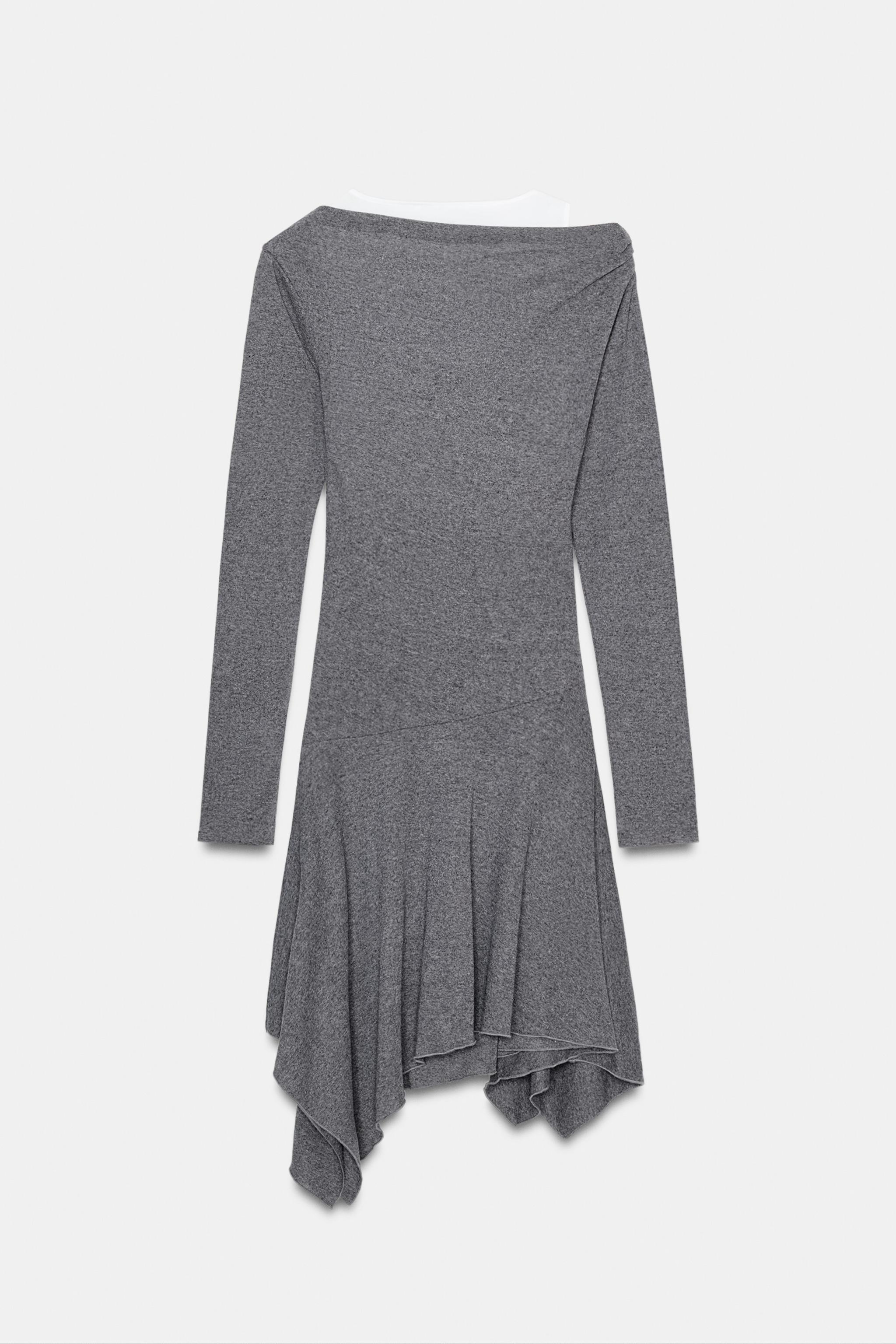 ROBE COURTE ASYMÉTRIQUE