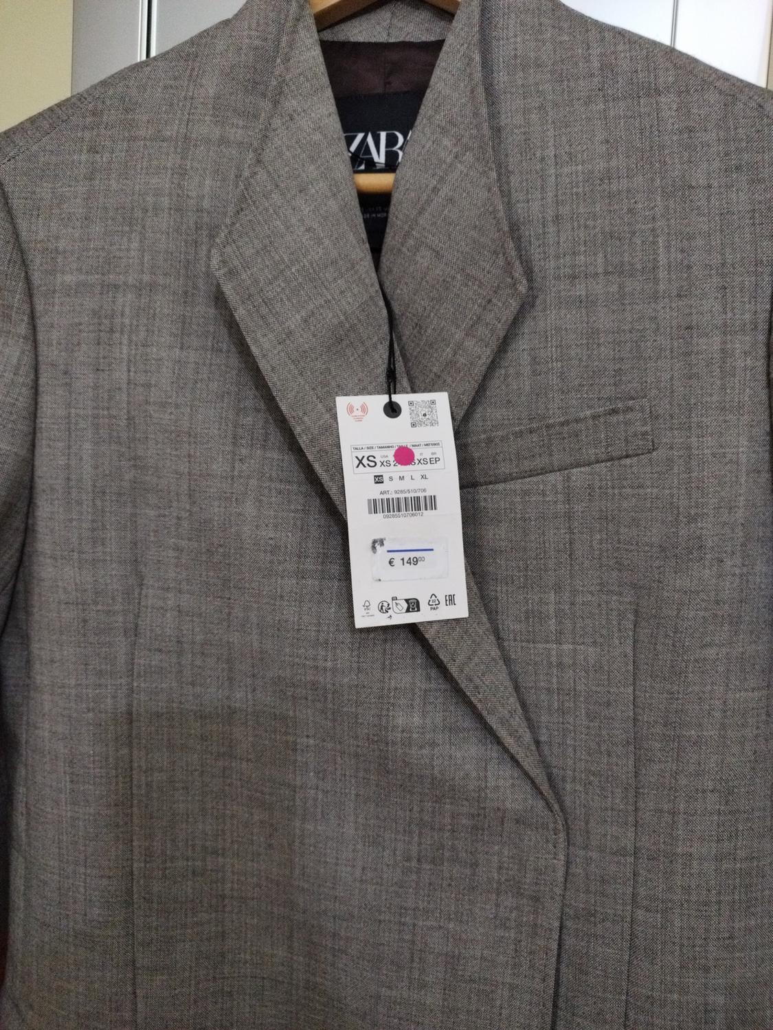 ZW COLLECTION 100% WOOL COAT - Image 3