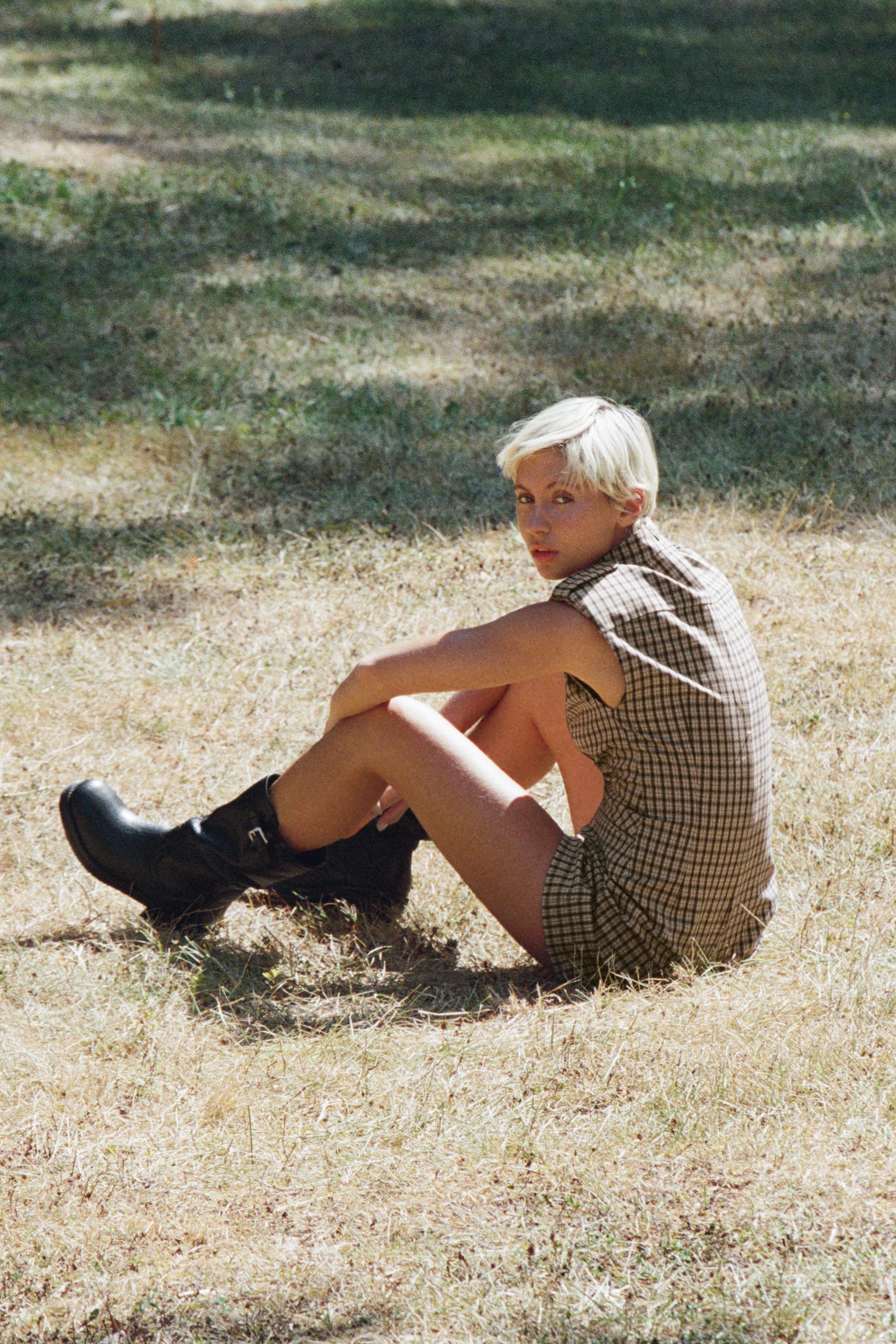 BOTTES EN CUIR À BOUCLE
