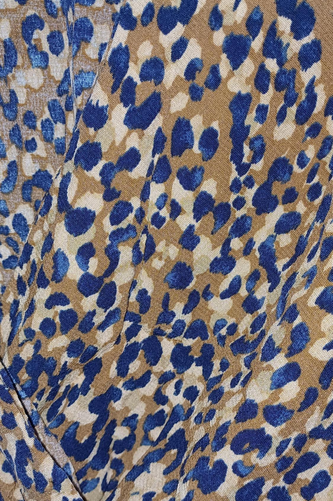 ANIMAL PRINT WRAP TOP - Image 2