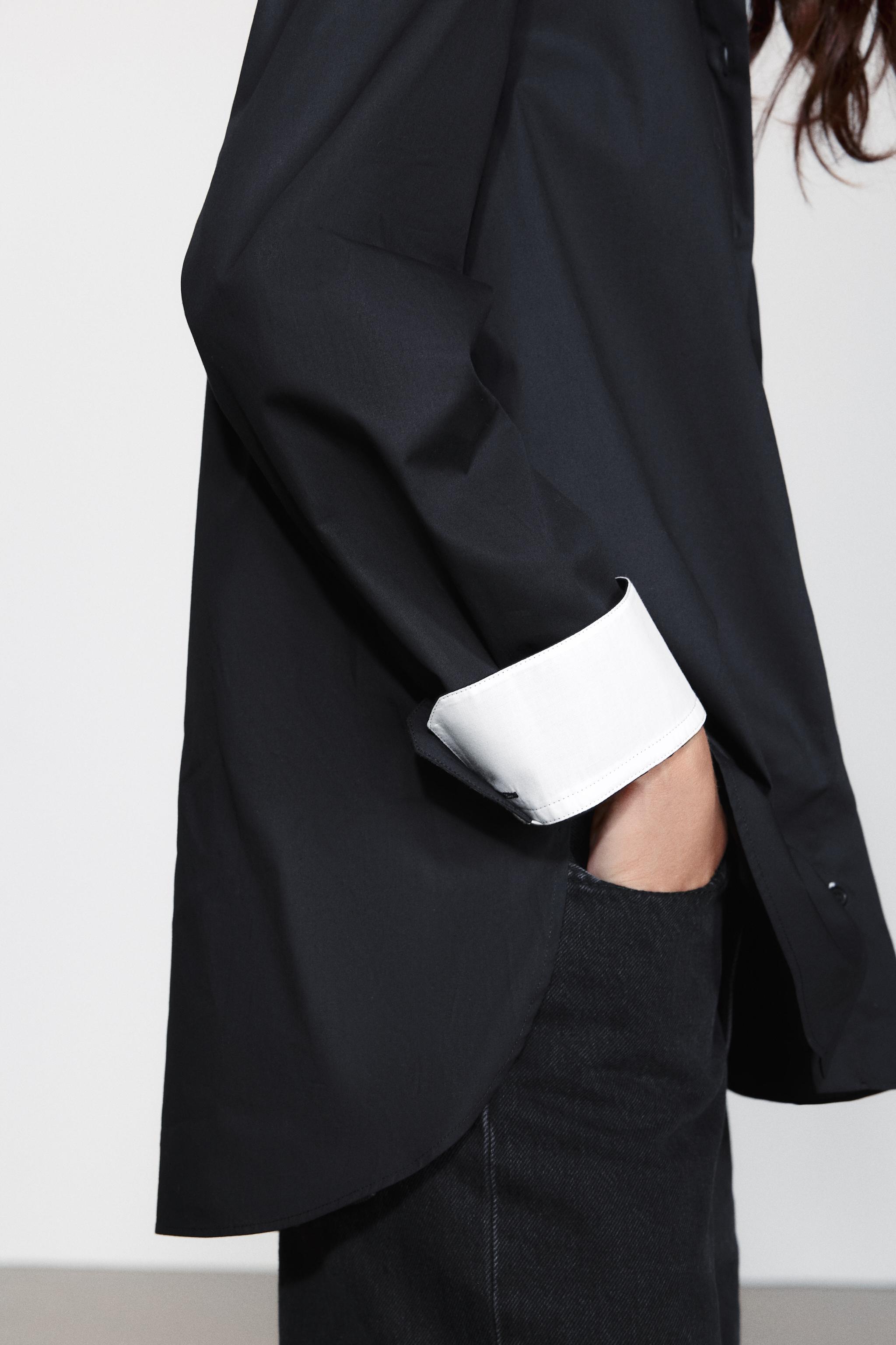 ZW COLLECTION CONTRAST SHIRT