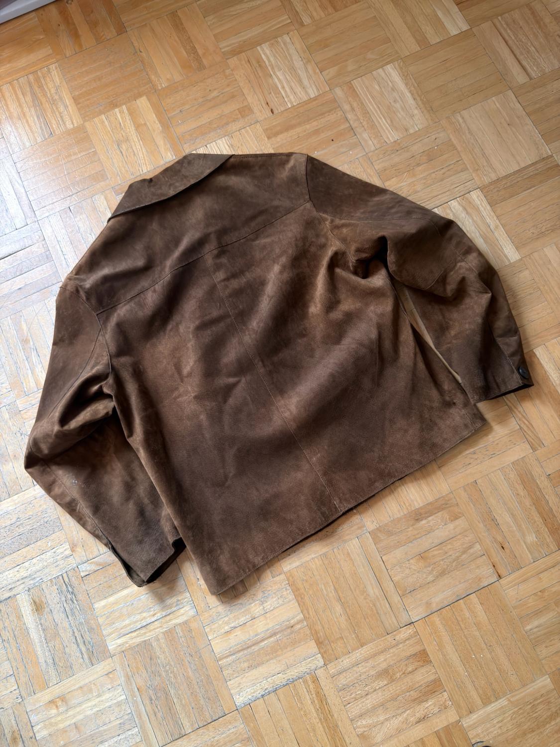 SUEDE LEATHER OVERSHIRT - Image 5