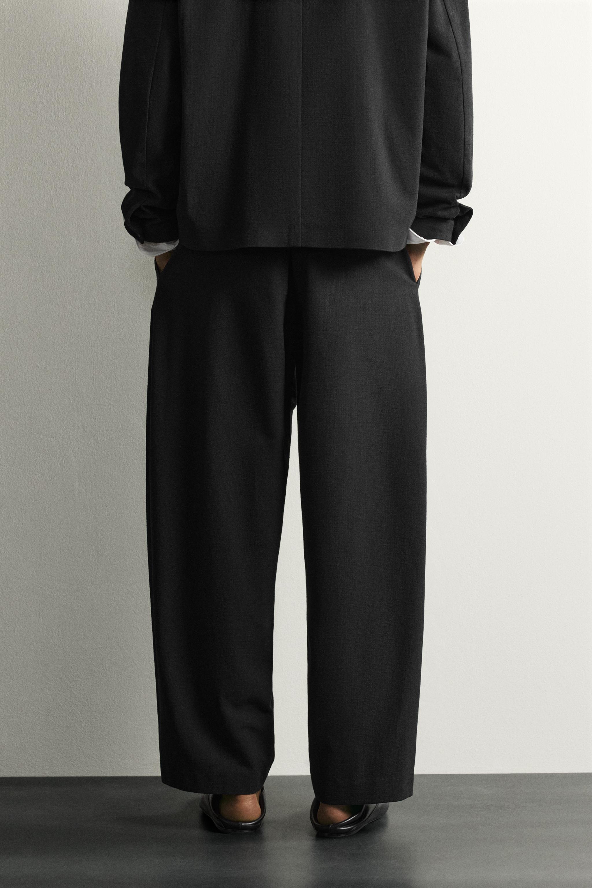 Мужские брюки Zara CROSSOVER BALLOON FIT PANTS — фото 3