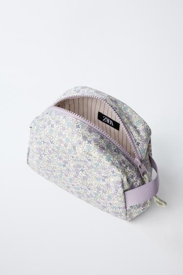 TROUSSE DE VOYAGE À FLEURS - Violet mauve de Zara - Image 3