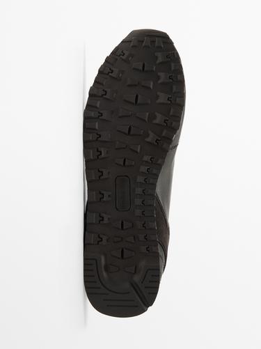 Deportivo piel piso fino - Negro de Zara - Imagen 0