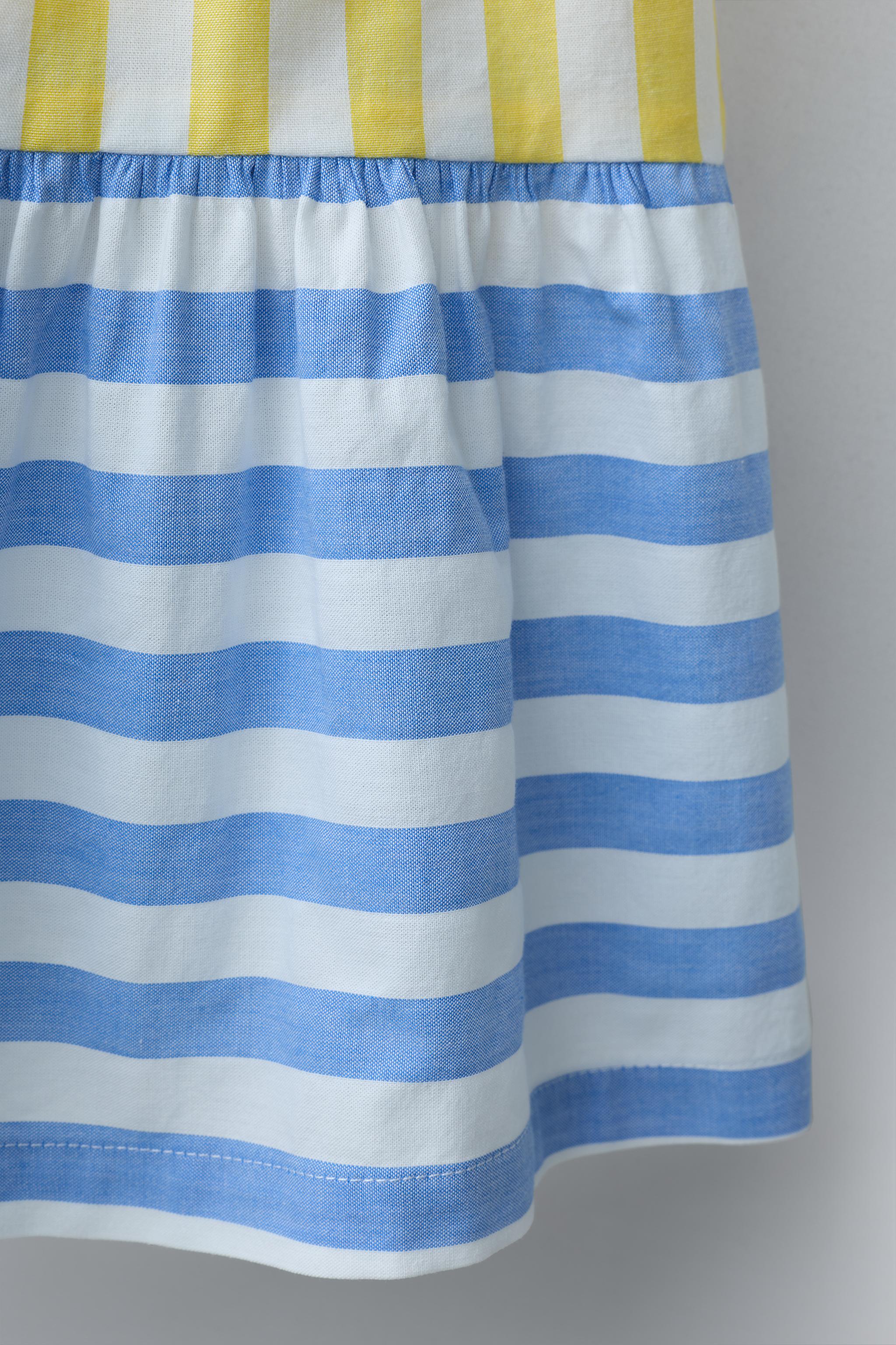 STRIPED AND PLAID DRESS CASA LAWA X ZARA KIDS