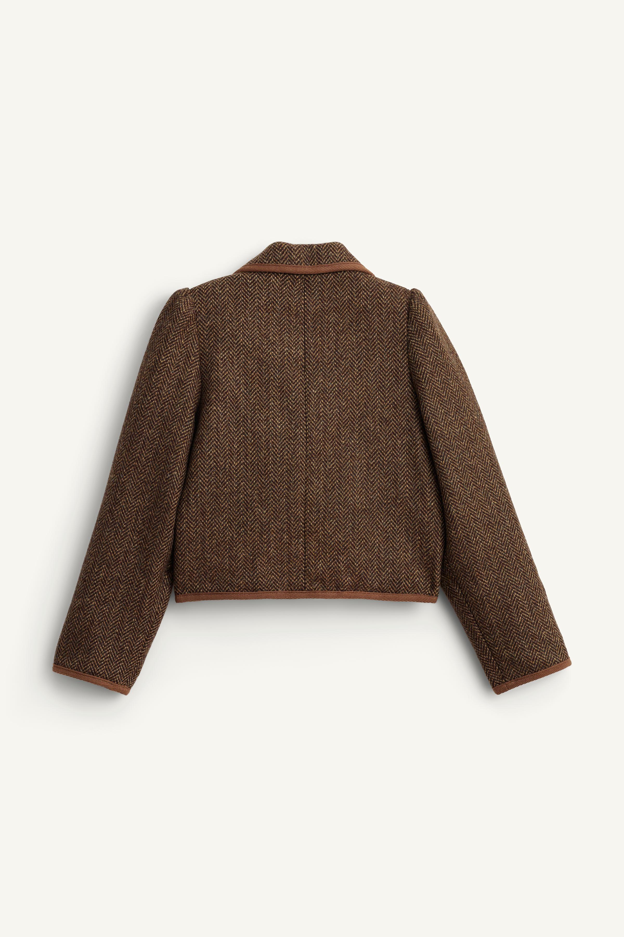 LIMITED EDITION HERRINGBONE WOOL BLAZER