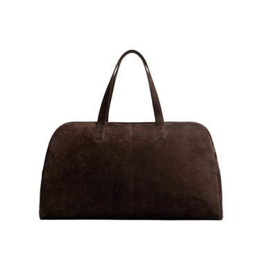 CESTOVNÍ TAŠKA XL Z KŮŽE - Hnědá od Zara