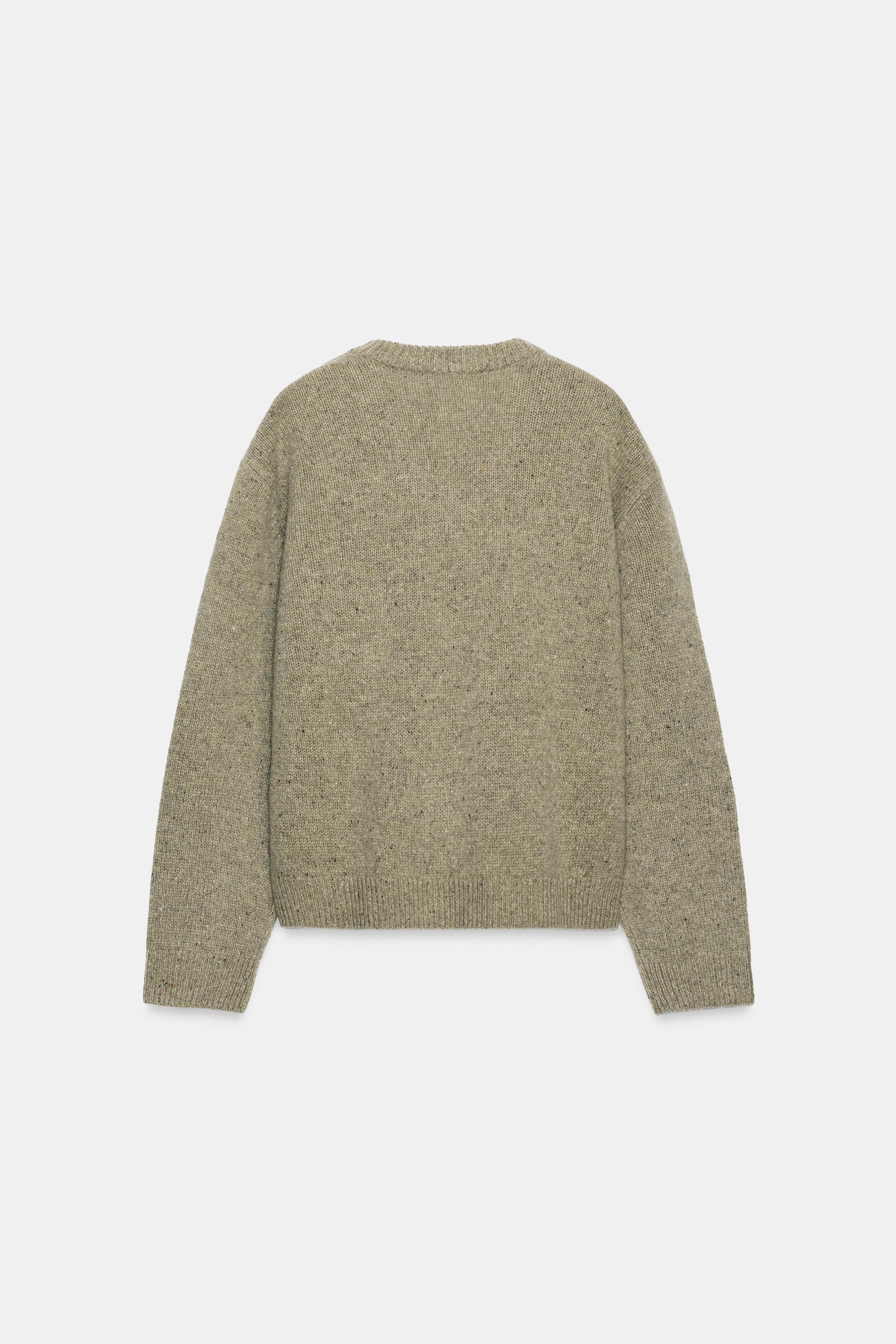 PULL 100 % LAINE COL EN V