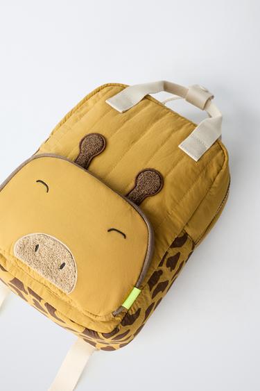 SAC À DOS GIRAFE - Jaune moutarde. de Zara - Image 2