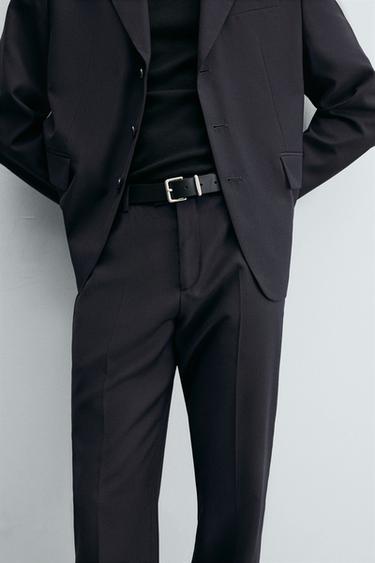 PANTALÓN TRAJE LIMITED EDITION - Marino de Zara