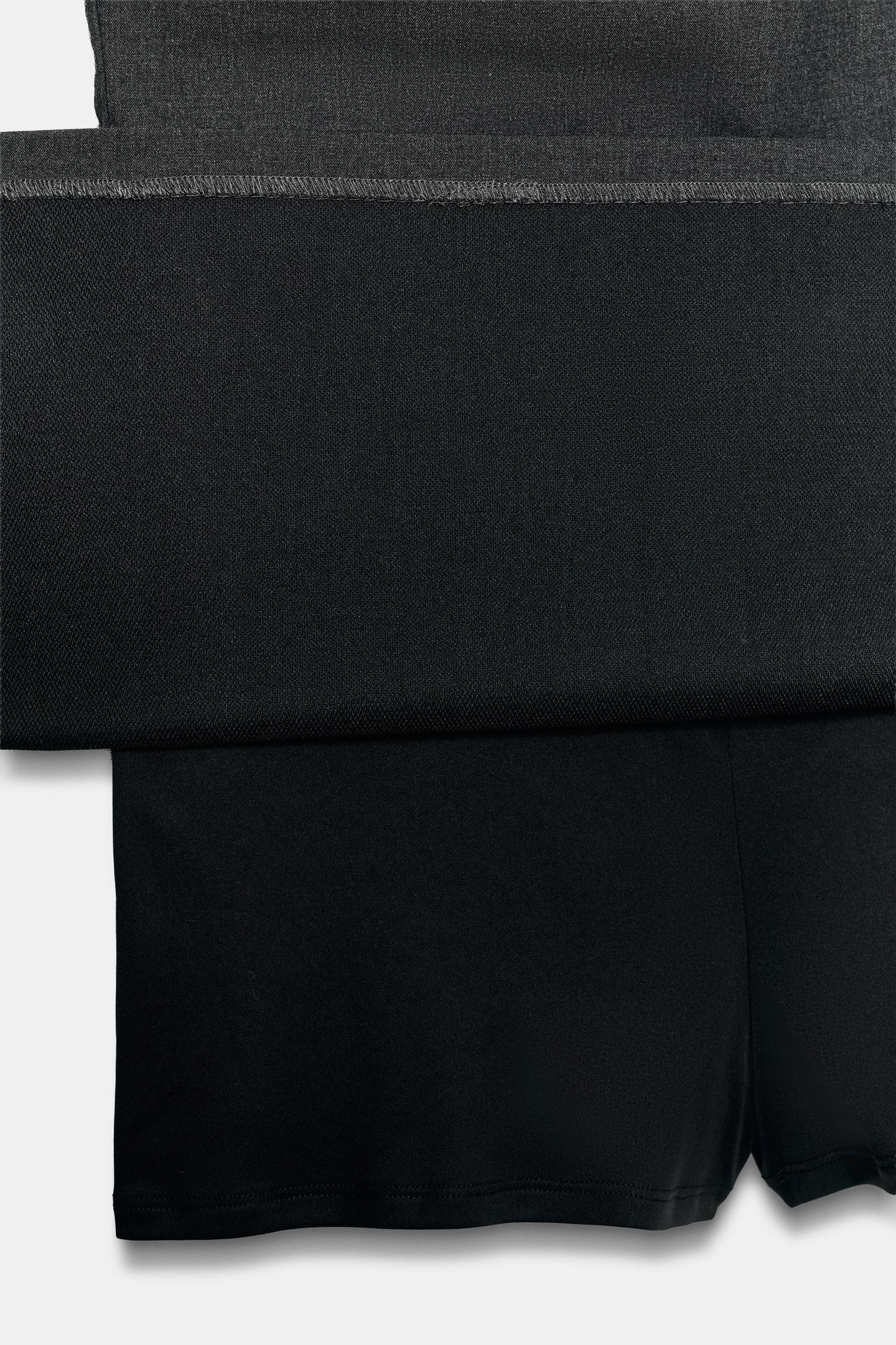 Женское платье Zara Boat Neck Mini, цвет: Тёмный серый — фото 8
