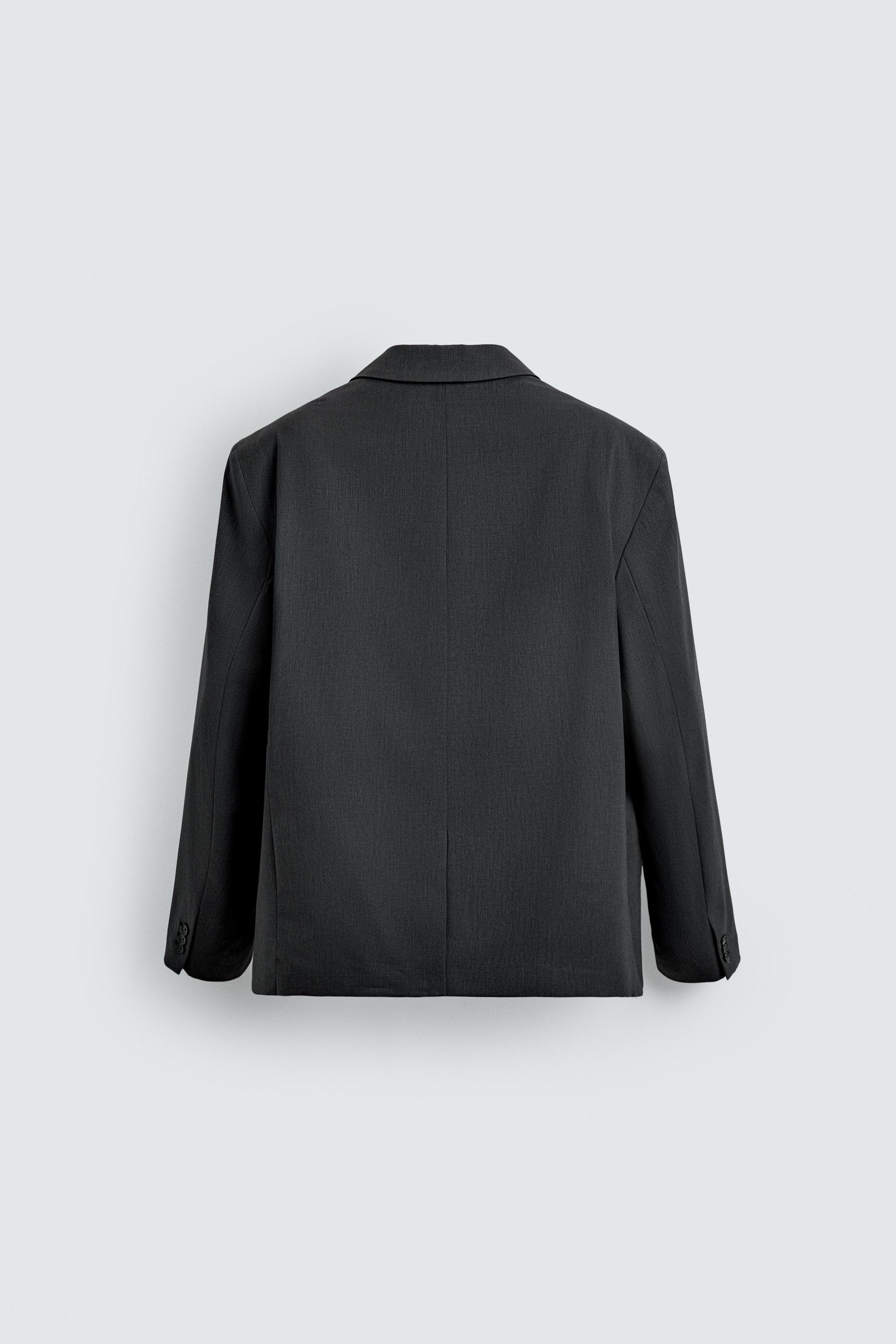 【ZARA】ダブルブレスト仕様 タイトフィットブレザー☆クリーニング済 ZARA ザラ ダブルブレスト仕様タイトフィットブレザー - メルカリ