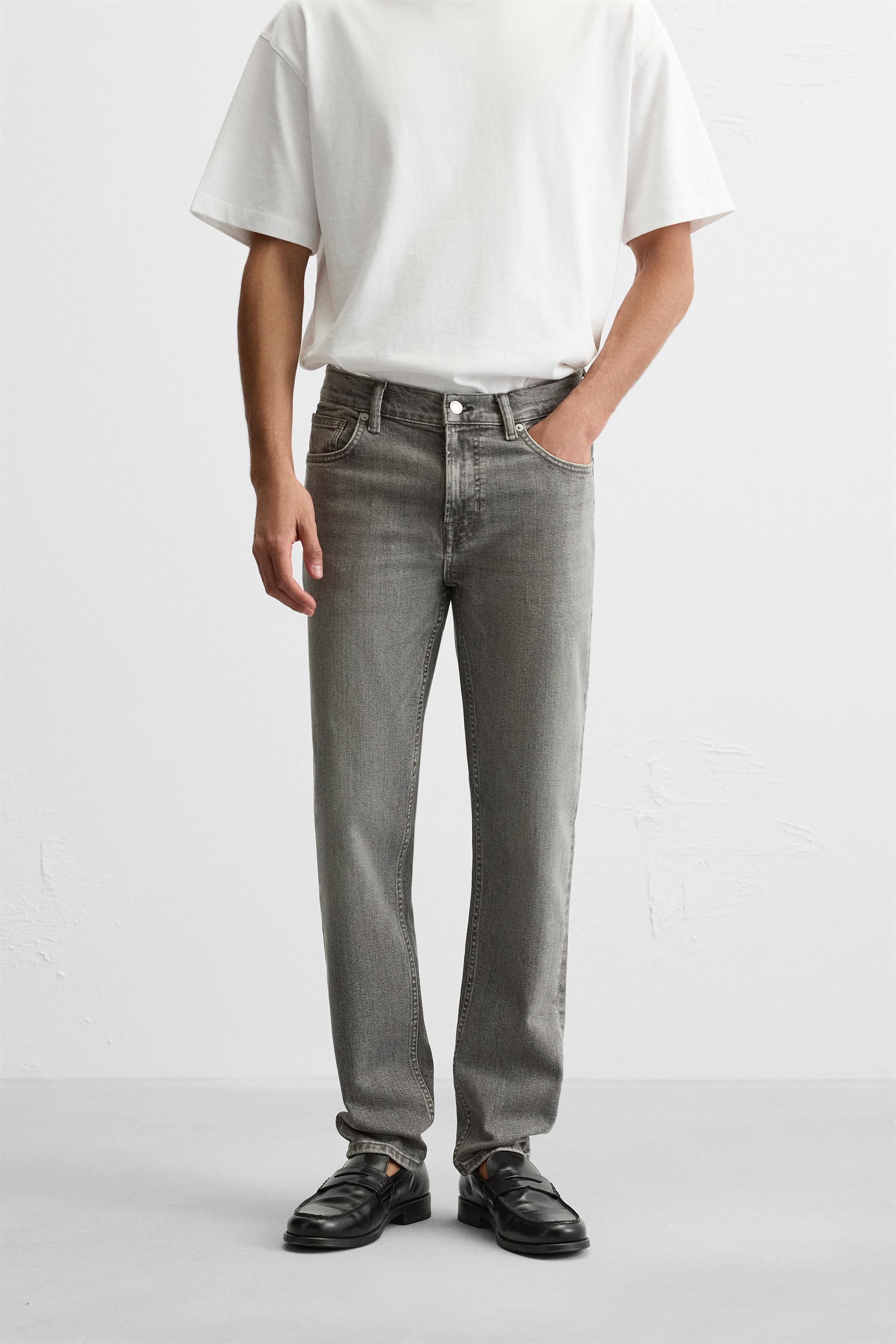 Jeans gris pour homme Nouvelle Collection en ligne ZARA France