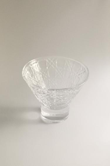 COUPE À GLACE VERRE RECYCLABLE RELIEF - 990 de Zara - Image 1