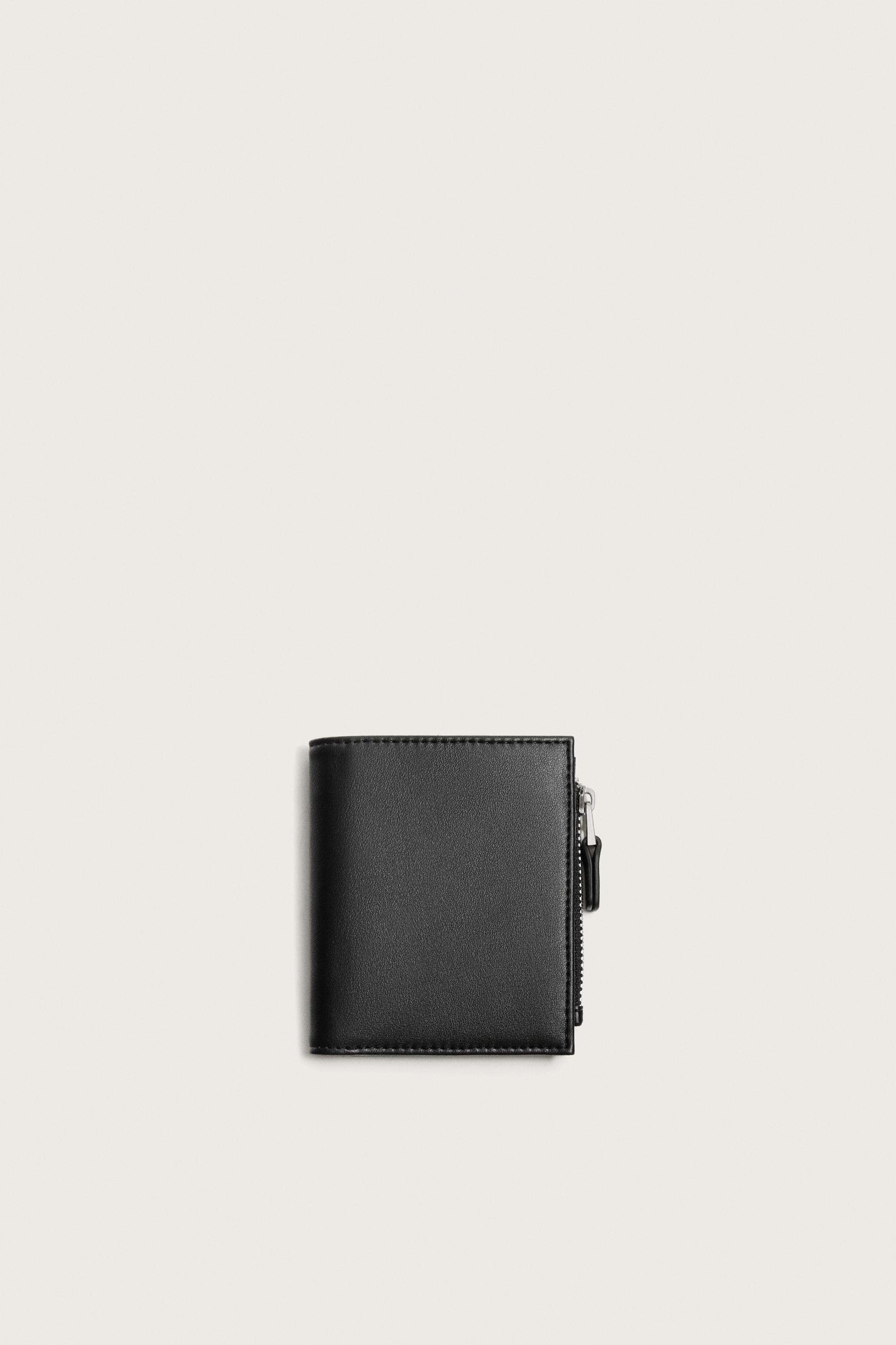Zara SOLID COIN PURSE WALLET