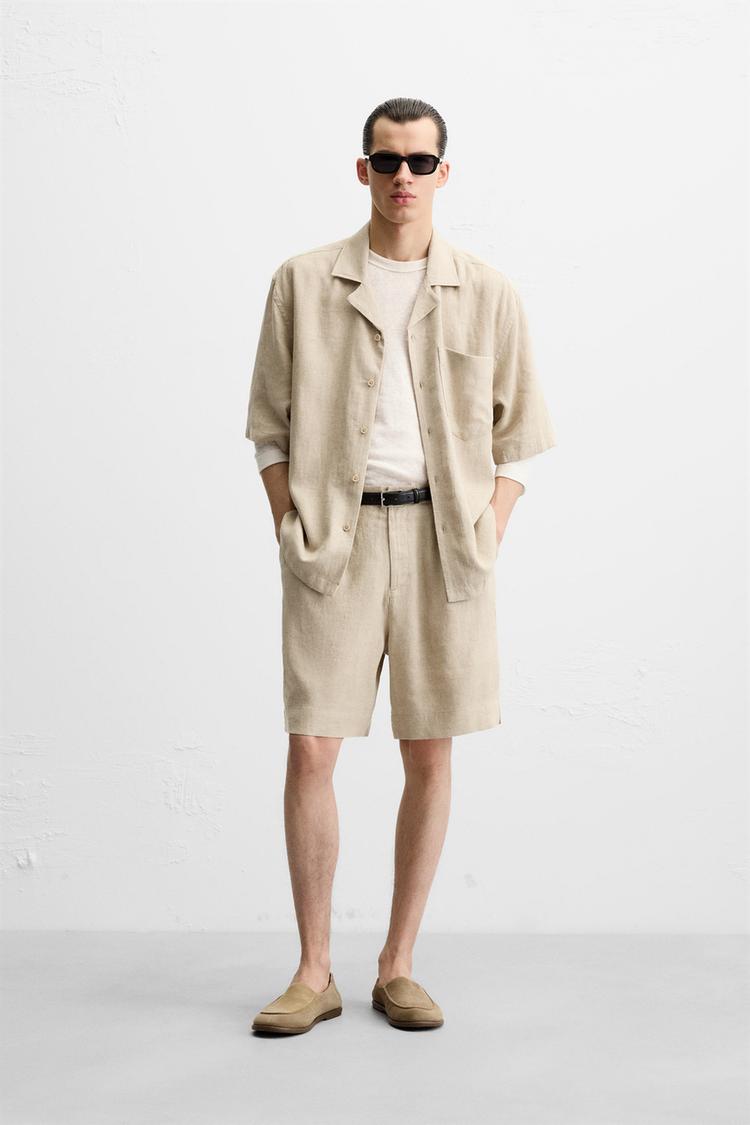 CAMISA OVERSIZE FIT LINO - VISCOSA