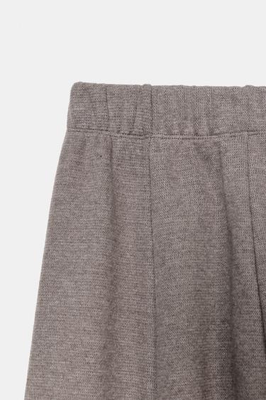 SOFT WIDE-LEG TROUSERS - brown vigore by Zara - Image 5