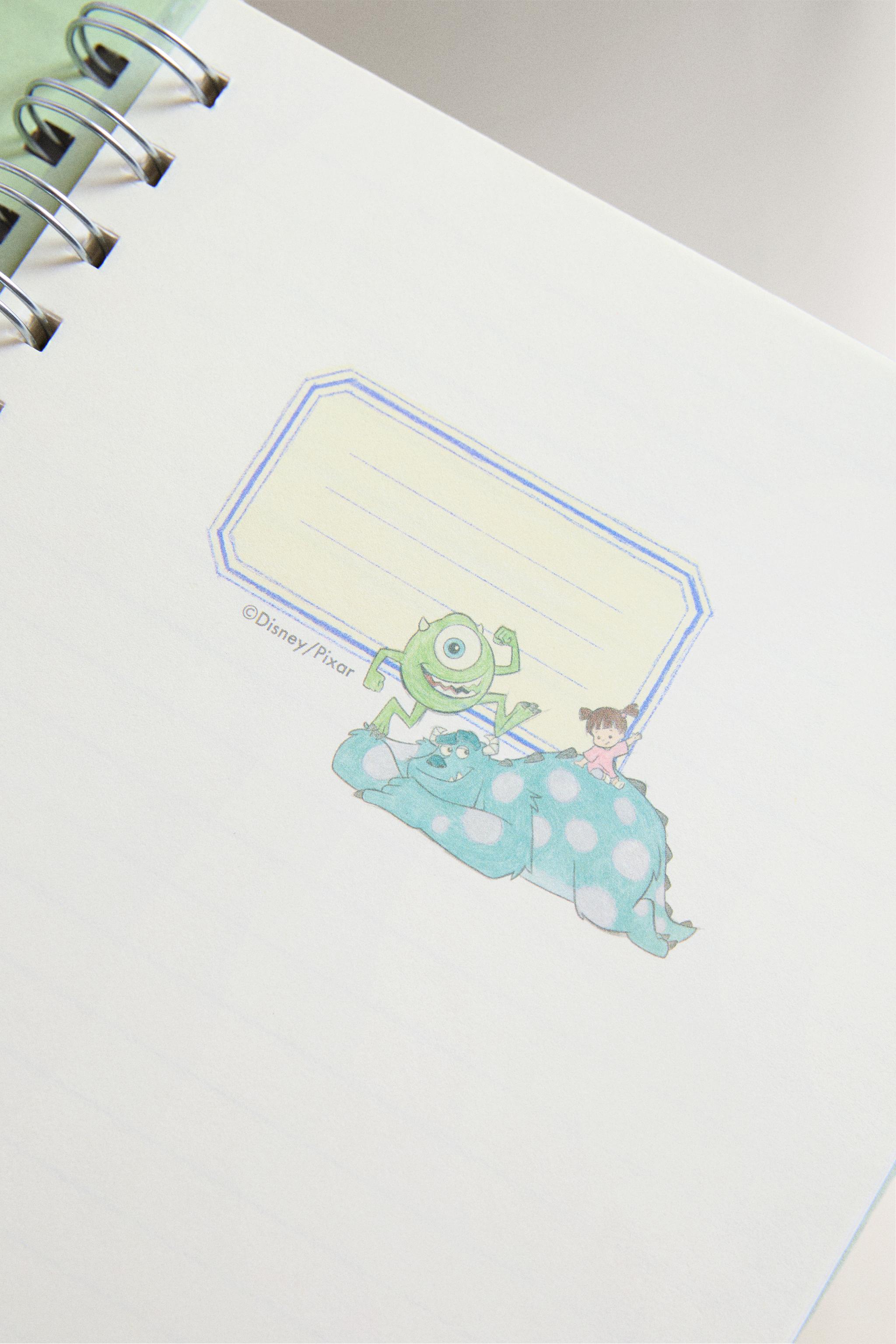 Zara KIDS' A5 MONSTERS, INC. ©DISNEY/PIXAR NOTEBOOK — фото 4
