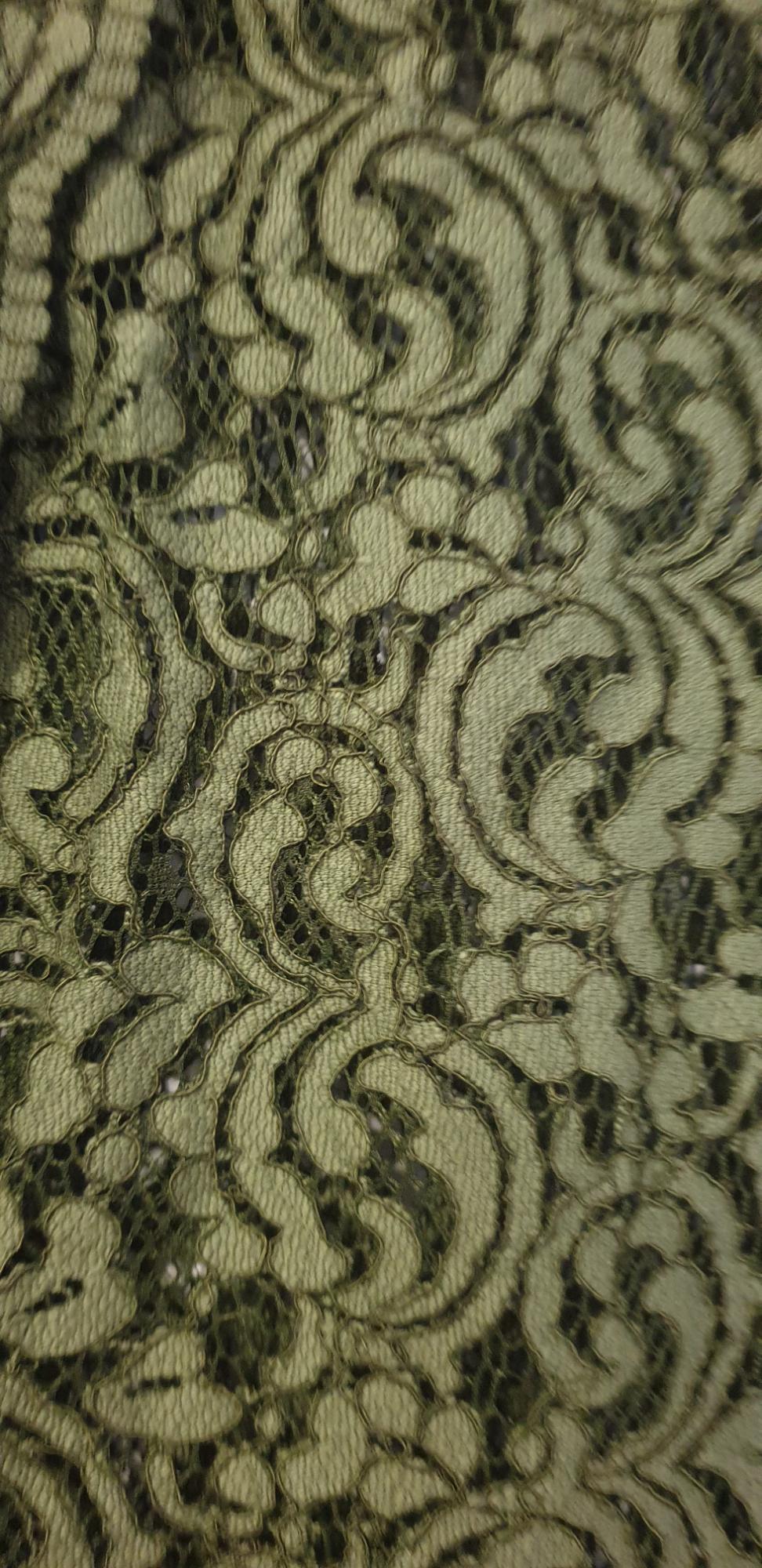 LONG SWEATSHIRT-STYLE LACE TOP - Image 3
