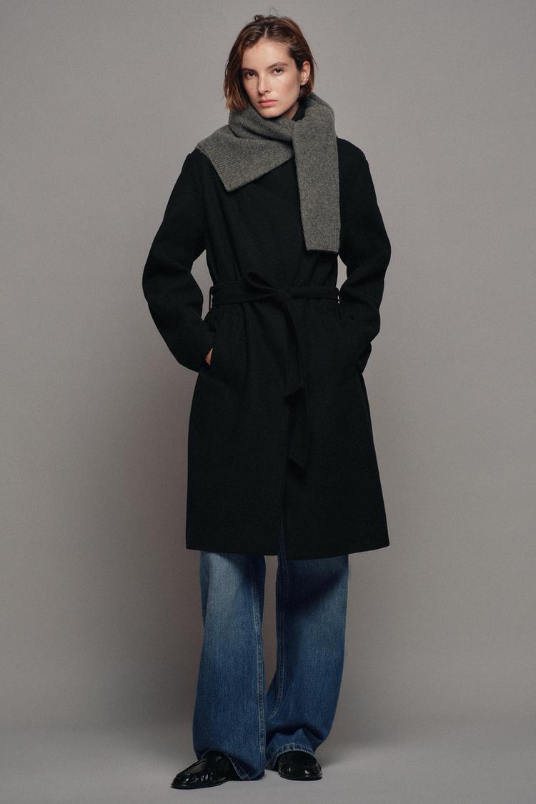 SOFT BELTED COAT