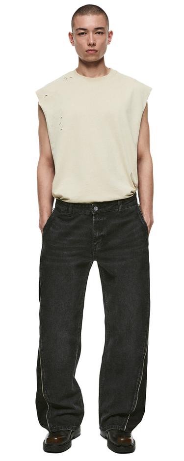 Denims & Trousers Small Zara Mens Wear, Waist Size: 34 at Rs 550/piece in  Mumbai