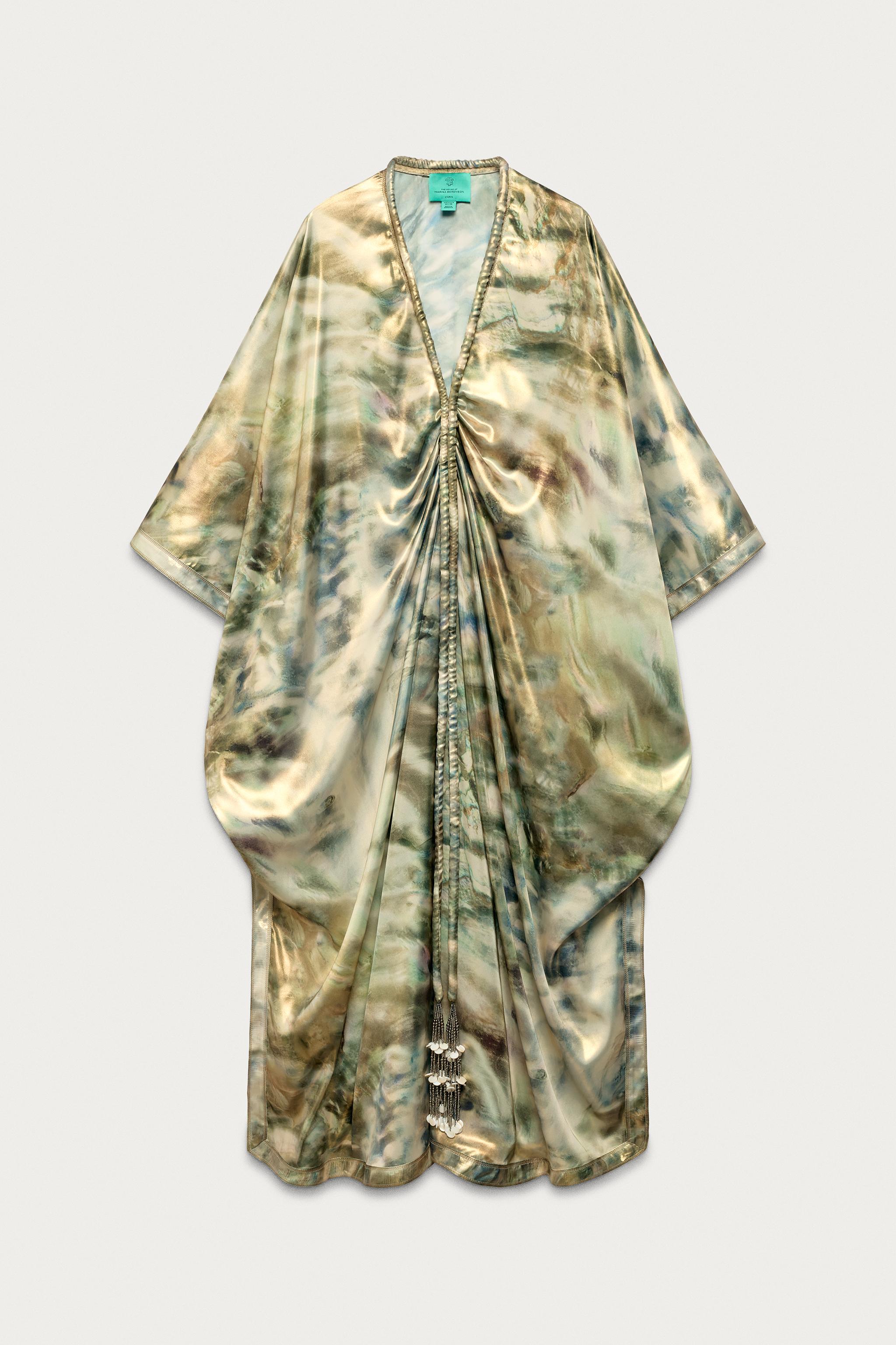Женские платья Zara PRINTED TUNIC MARISA BERENSON X