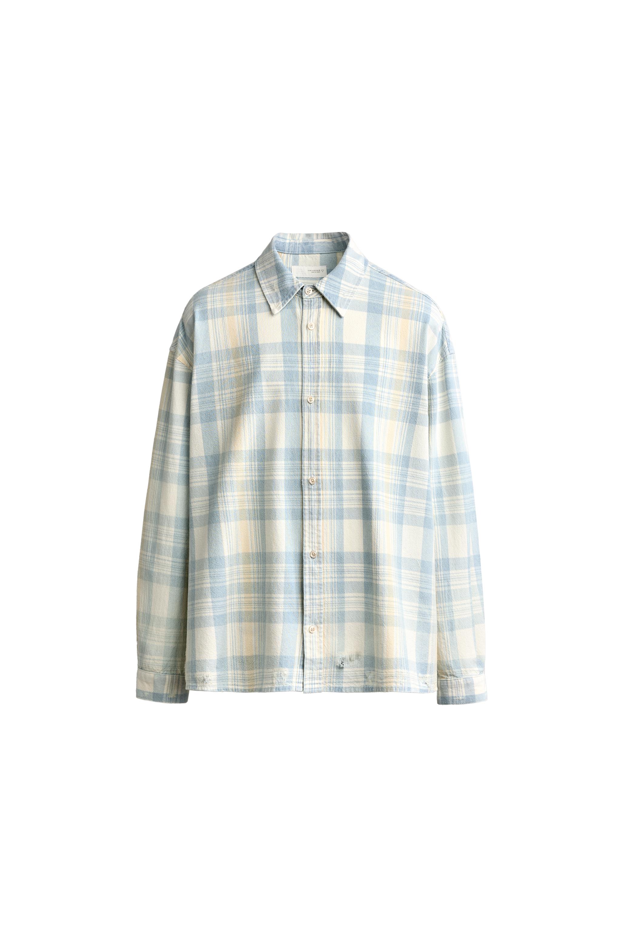 CAMISA RELAXED FIT CUADROS