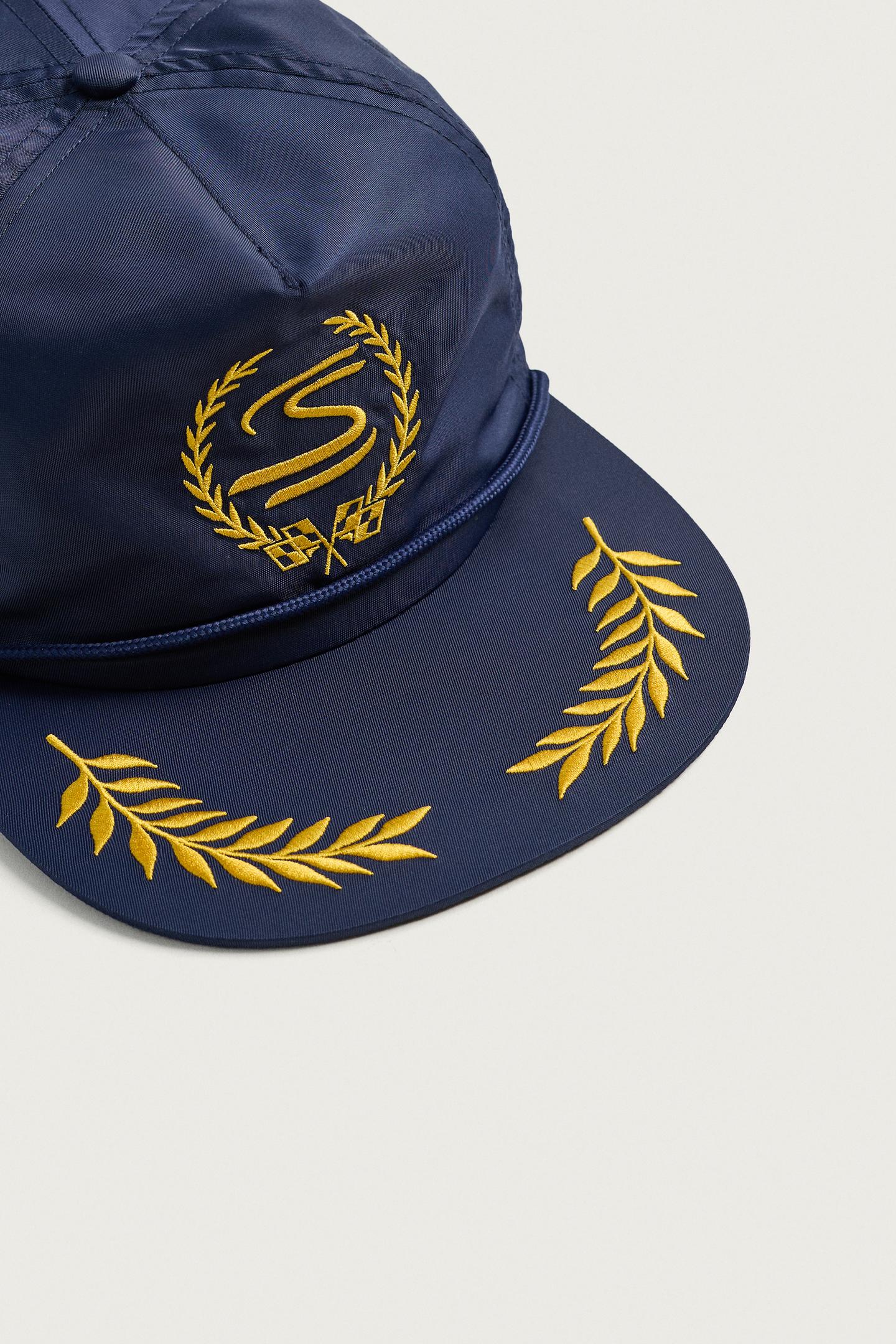 Мужская кепка Zara Ayrton Senna © Senna Brands Flat Brim, цвет: Синий — фото 6