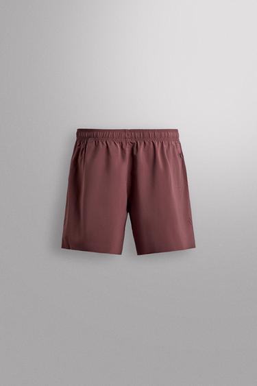 9" PERFORATED SHORTS - Dark pink by Zara - Image 7