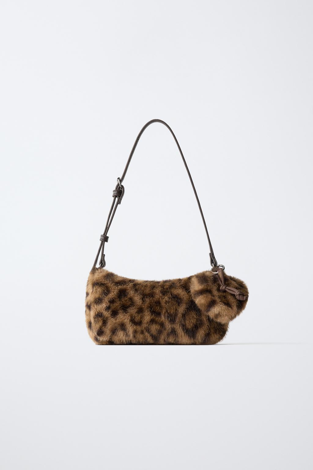 ANIMAL PRINT CHARMS BAG