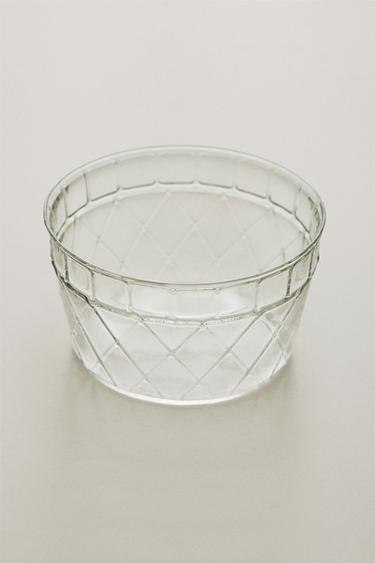 BOROSILICATE ICE CREAM BOWL - Прозорий Zara