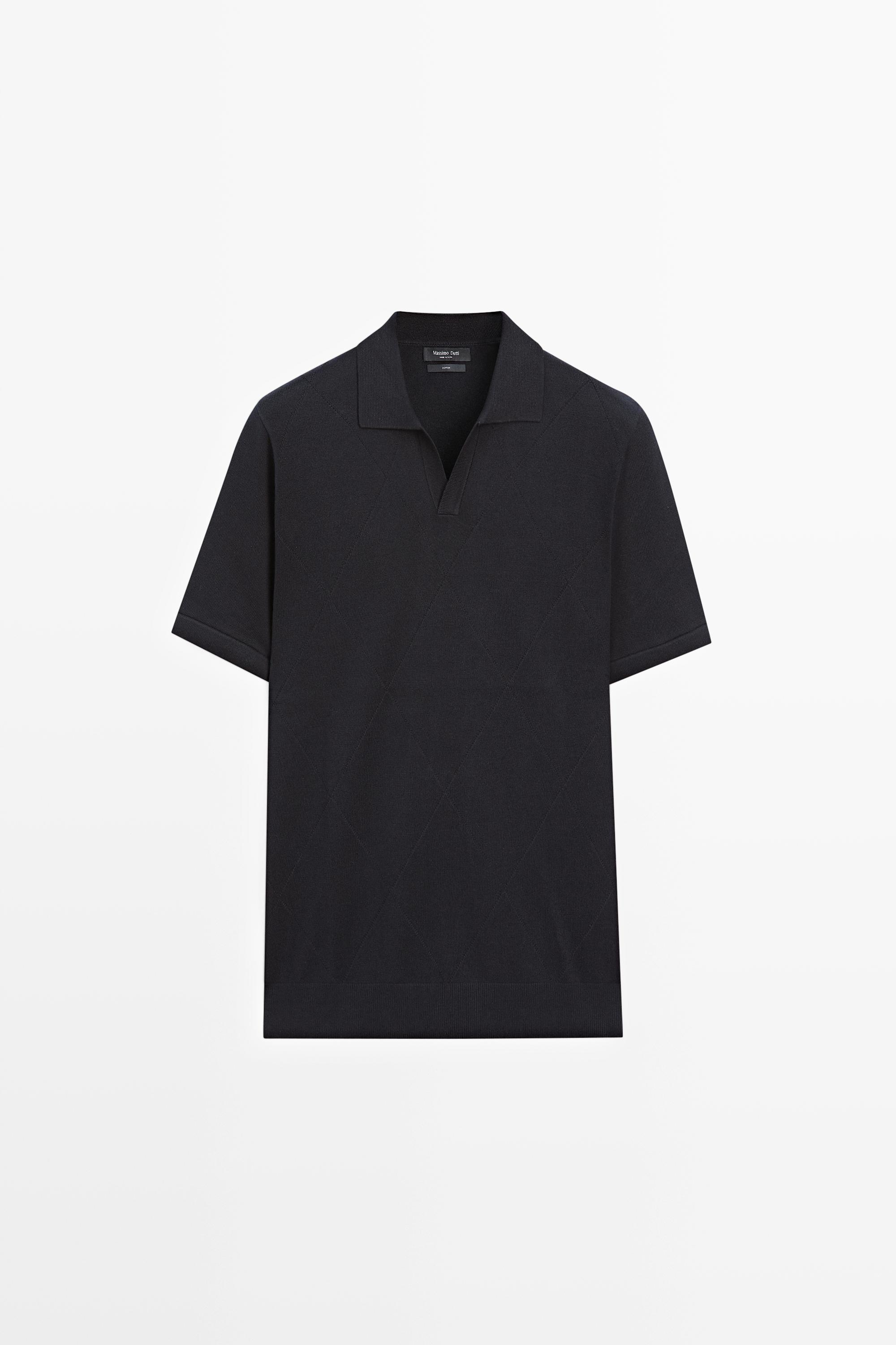 Polo 100 % coton à manches courtes