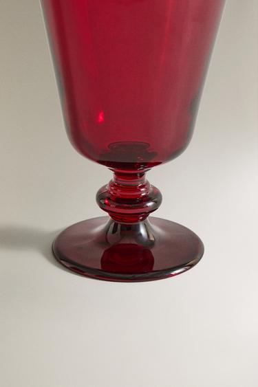 VERRE À PIED NOËL - Rouge de Zara - Image 3