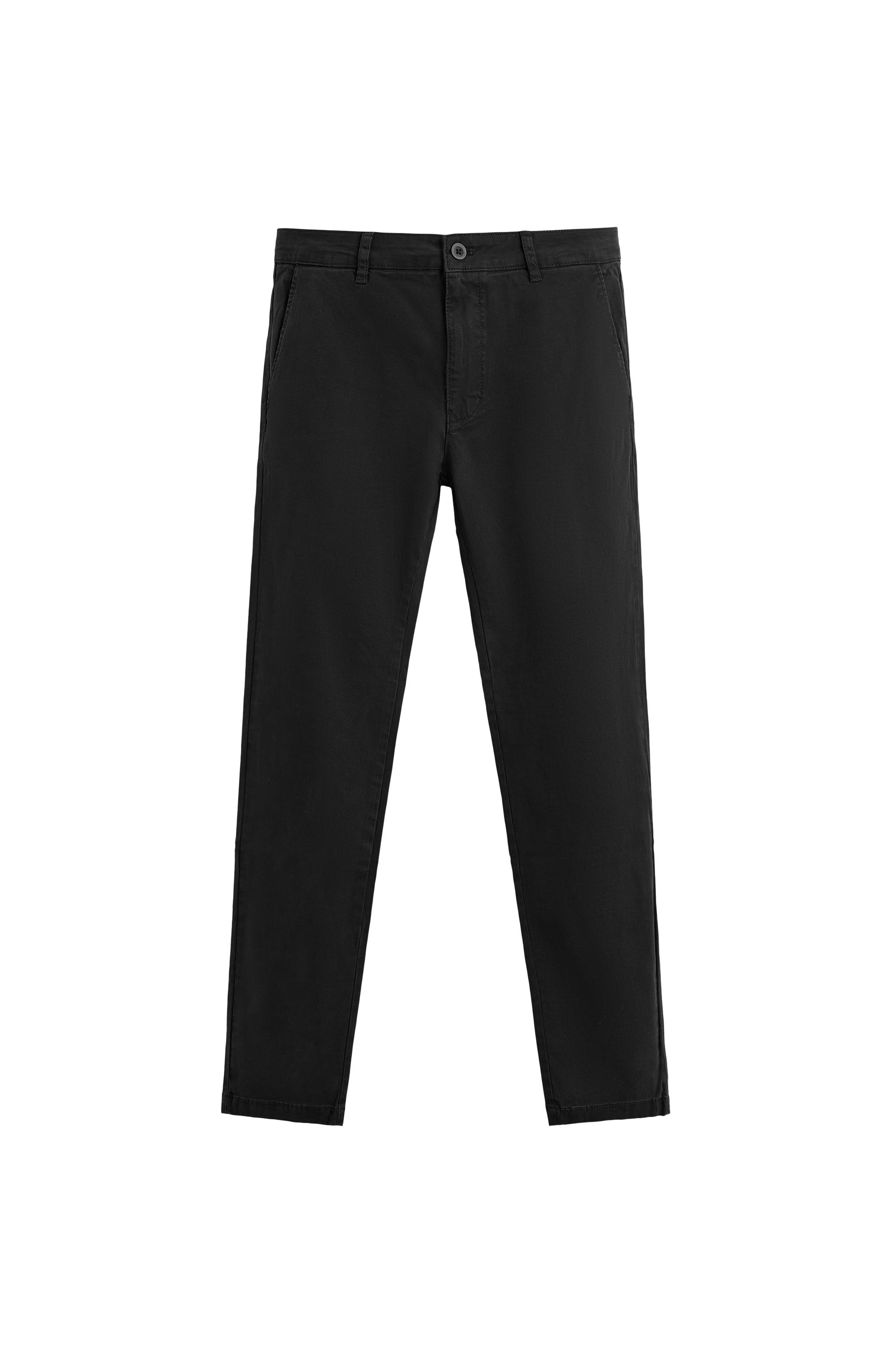 SKINNY FIT CHINO TROUSERS