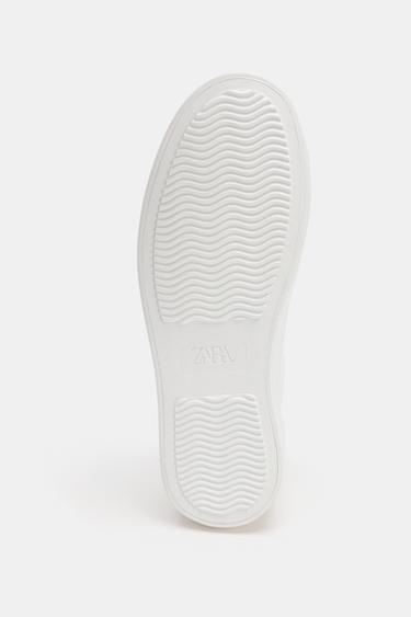TENNIS DE SPORT EN CONTRASTE - Blanc de Zara - Image 4