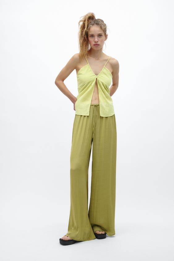 Women's Palazzo - Wide leg Trousers