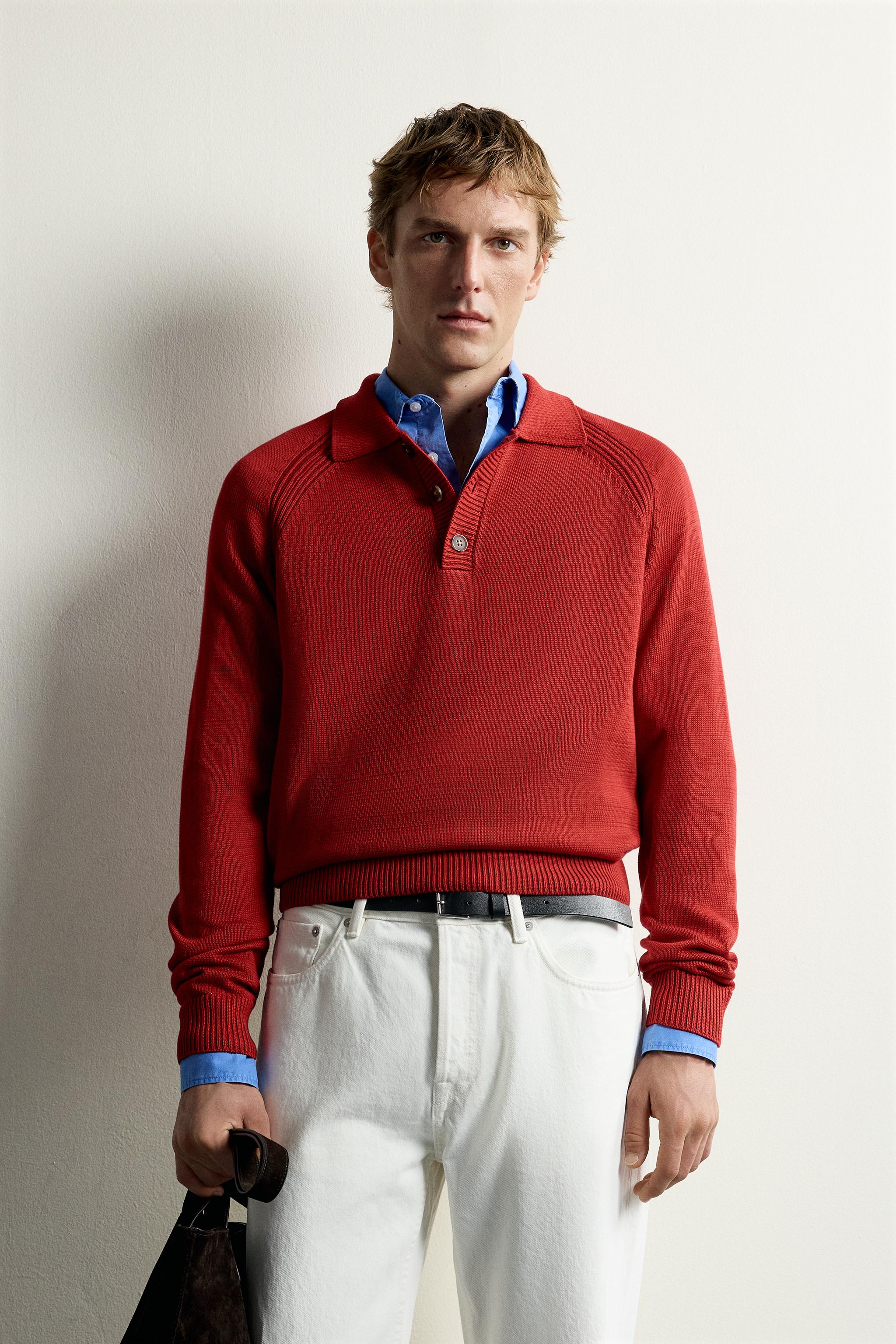 100% COTTON KNIT POLO