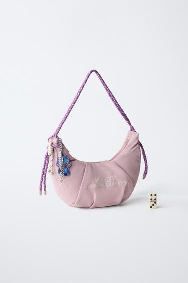 KPOP DEMON HUNTERS™ NETFLIX © NYLON CROSSBODY BAG - Pink by Zara - Image 5
