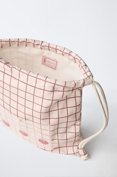 CHECKED STRAWBERRY BAG - Multicoloured by Zara - Image 3