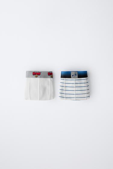 8-14 YEARS/ 2-PACK OF BRAWL STARS © SUPERCELL OY BOXERS - Ecru by Zara - Image 0
