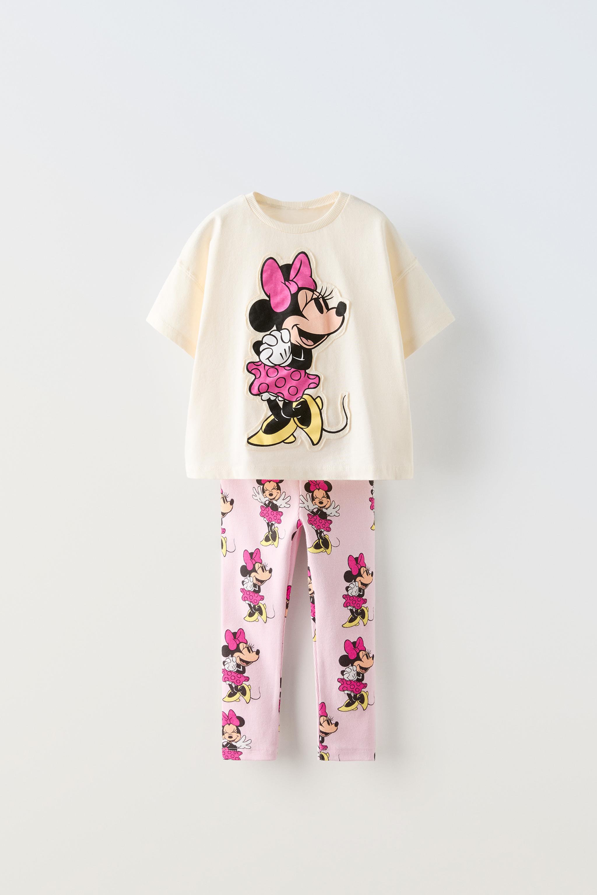 ENSEMBLE T SHIRT ET LEGGING MINNIE MOUSE DISNEY Ecru ZARA Canada